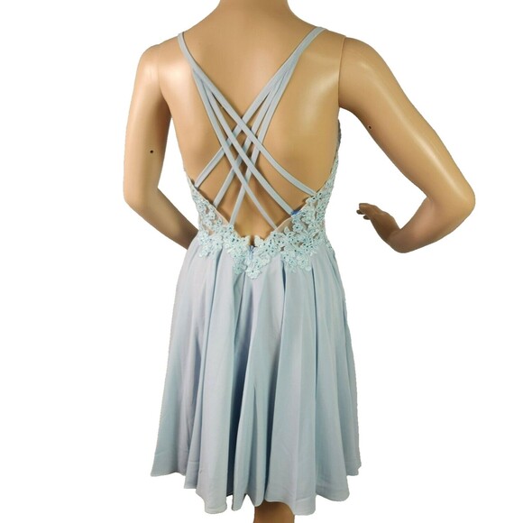 PromGirl Rated PG Short Floral Homecoming Prom Dress size 6 Honolulu NWT - Picture 2 of 11